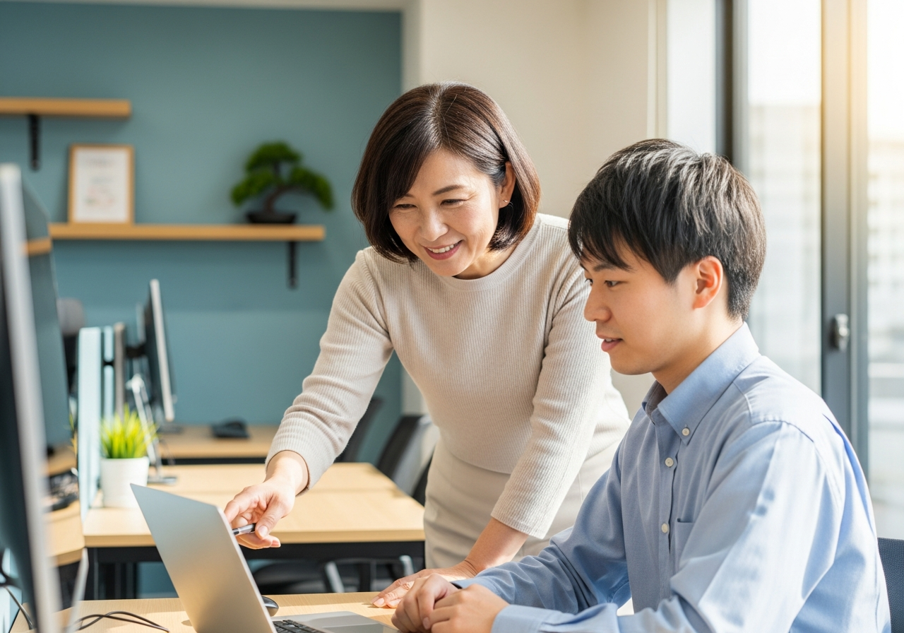 人材育成の様子